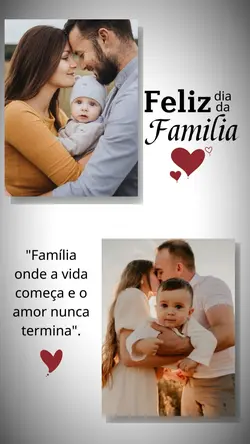 Feliz dia da Família