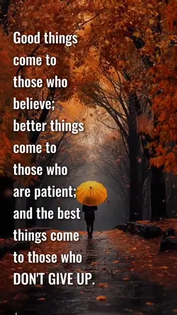 DON'T GIVE UP