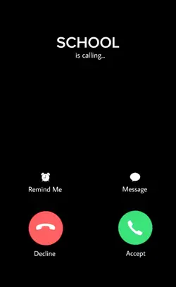 school is calling