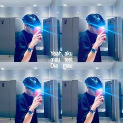 Yeah aku mau test