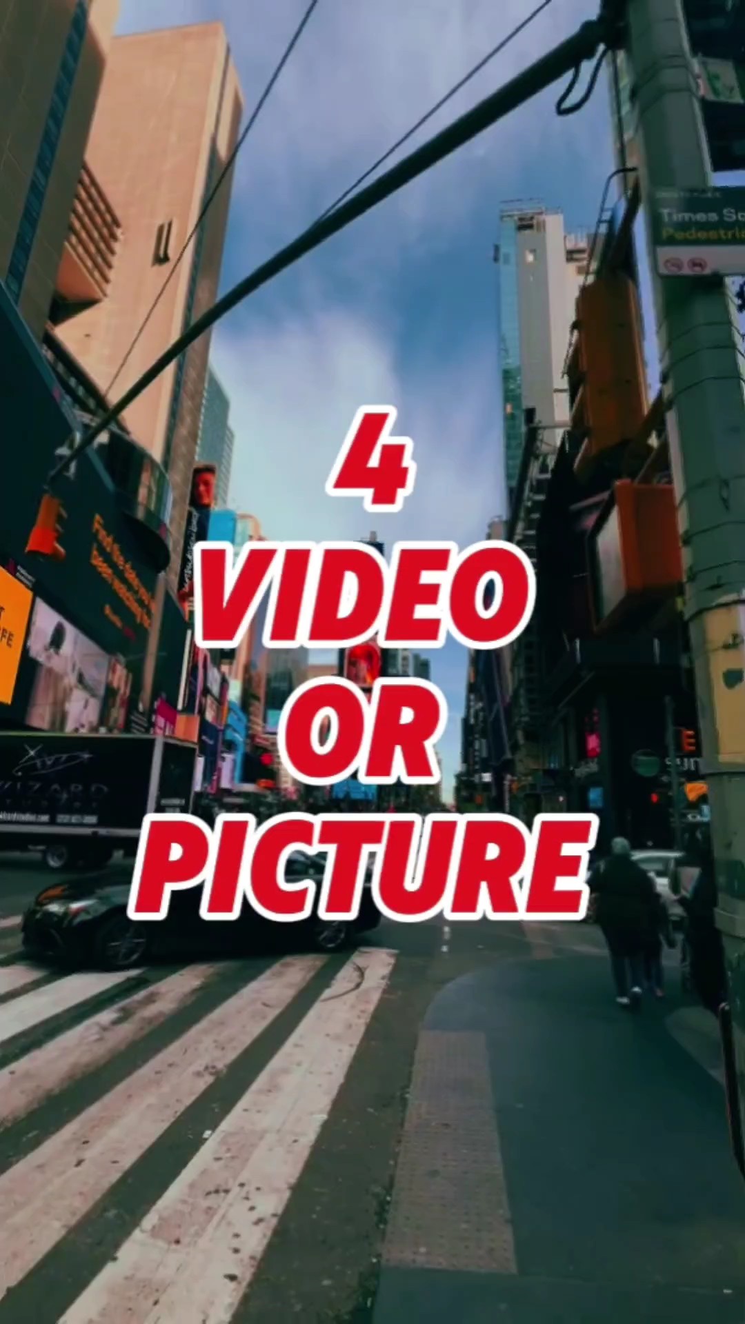 4 videos o fotos