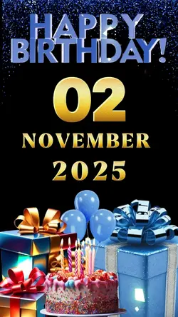 BIRTHDAY 02 NOVEMBER