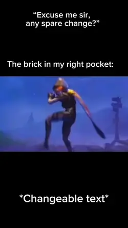 Homeless man meme