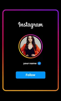 Instagram profile