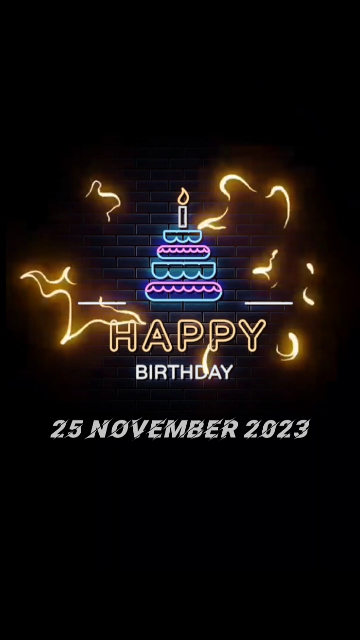 Anniversaire 25 NOVEMBRE
