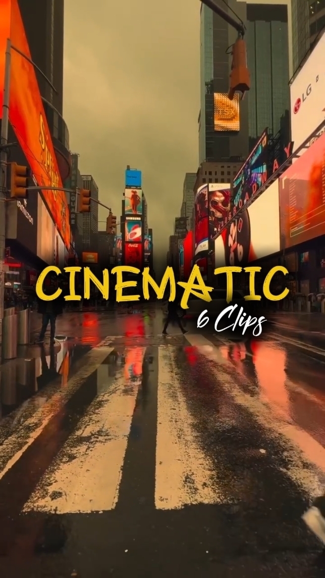 6 Clips Cinematic