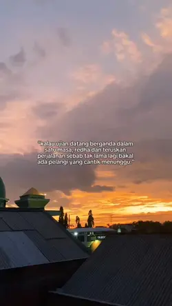 Redha dengan ujian