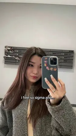 i feel so sigma and.