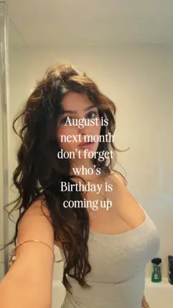 August birthday