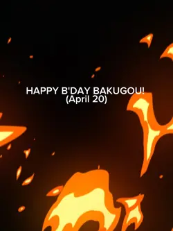 BAKUGOU B'DAY 