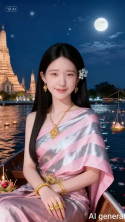 สร้างภาพลอยกระทงฟรี