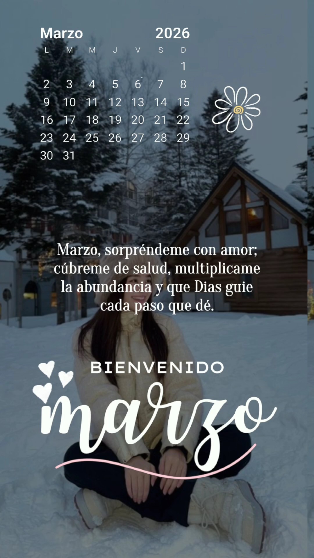 Bienvenido marzo