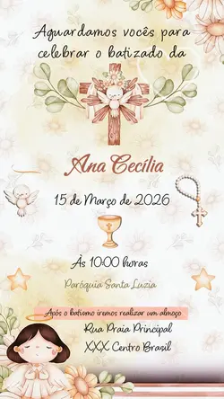 Batizado Menina