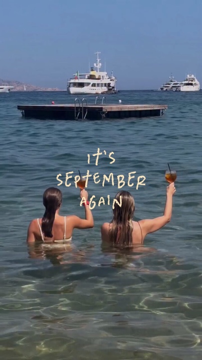 É setembro de novo
