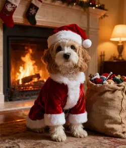 Dog Santa Paws