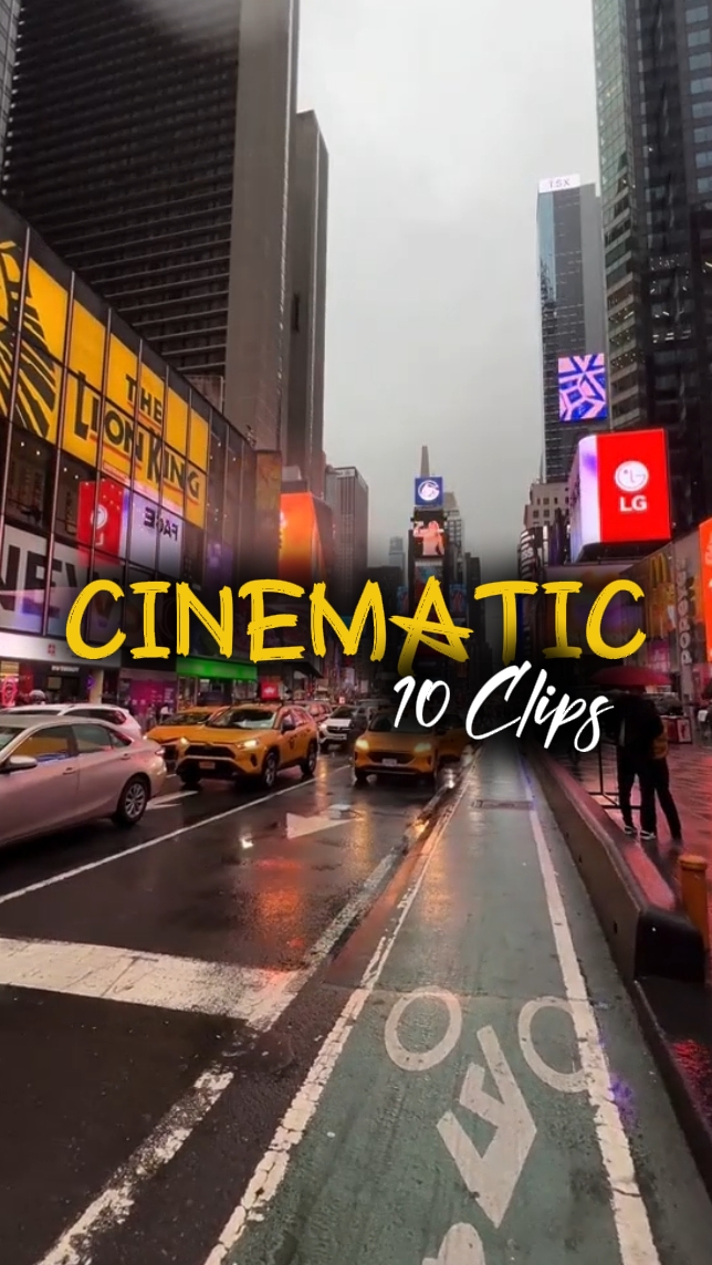 10 Clips Cinematic 