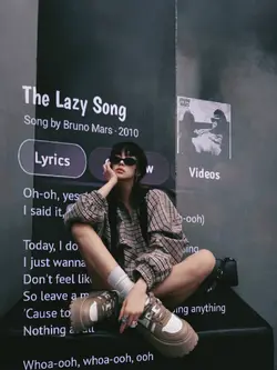 lazy song