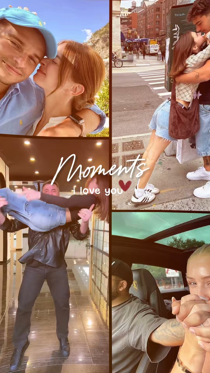 Momentos de pareja volcados 