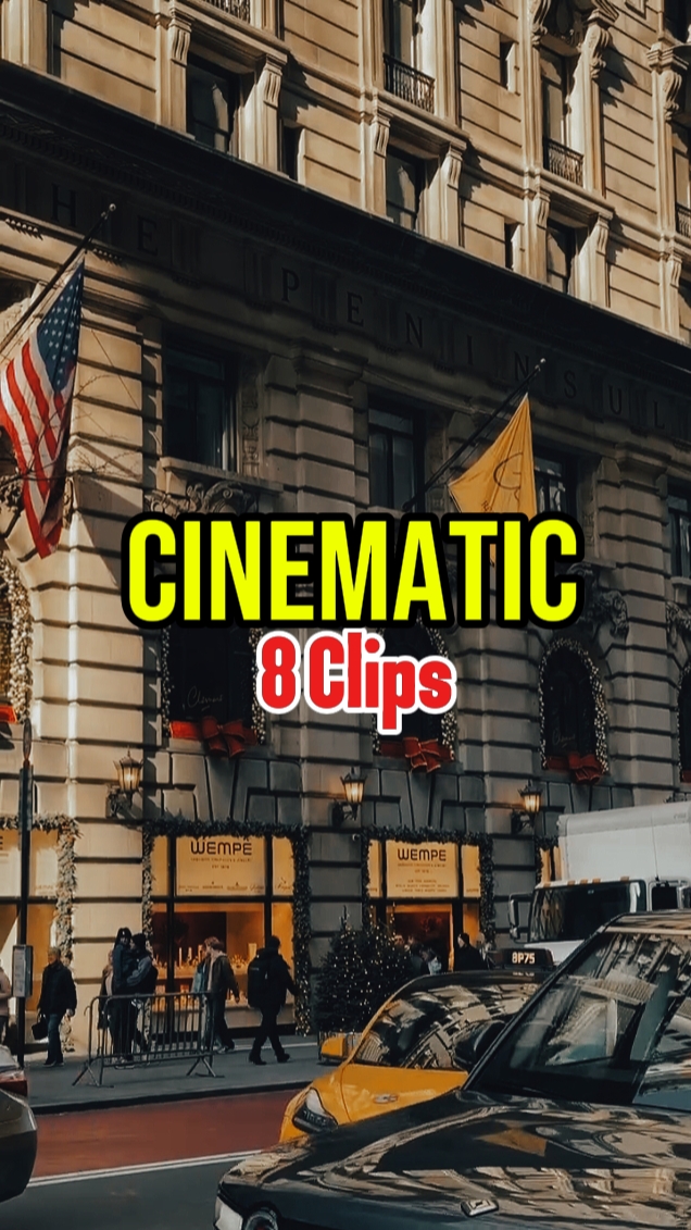 8 Clips Cinematic 