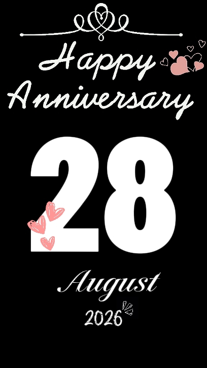 28 AUG ANNIVERSARY