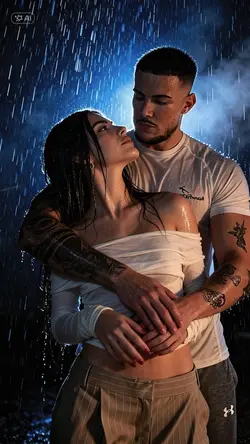 Rain photoshoot 