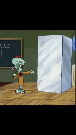 Squidward sculpture