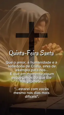 Quinta feira santa 