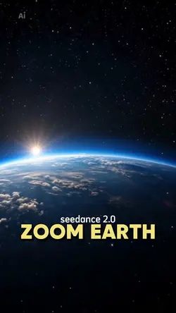 Zoom in & out earth