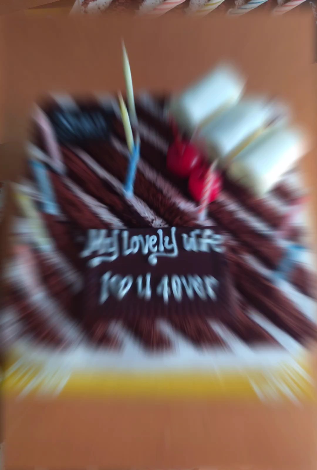 Joyeux anniversaire ma femme