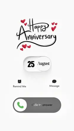 ANIVERSARY 25 AUGUST