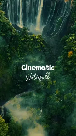 Cinematic Waterfall 