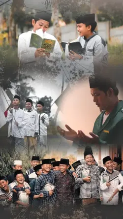 Frame Santri Estetik