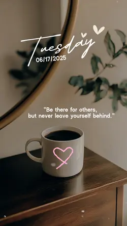 Never leave yourself