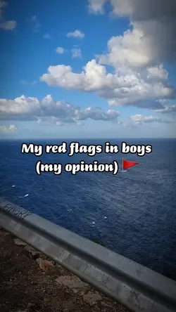 My red flags in boys