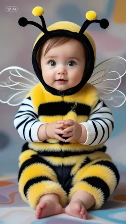 Bee baby cosplay