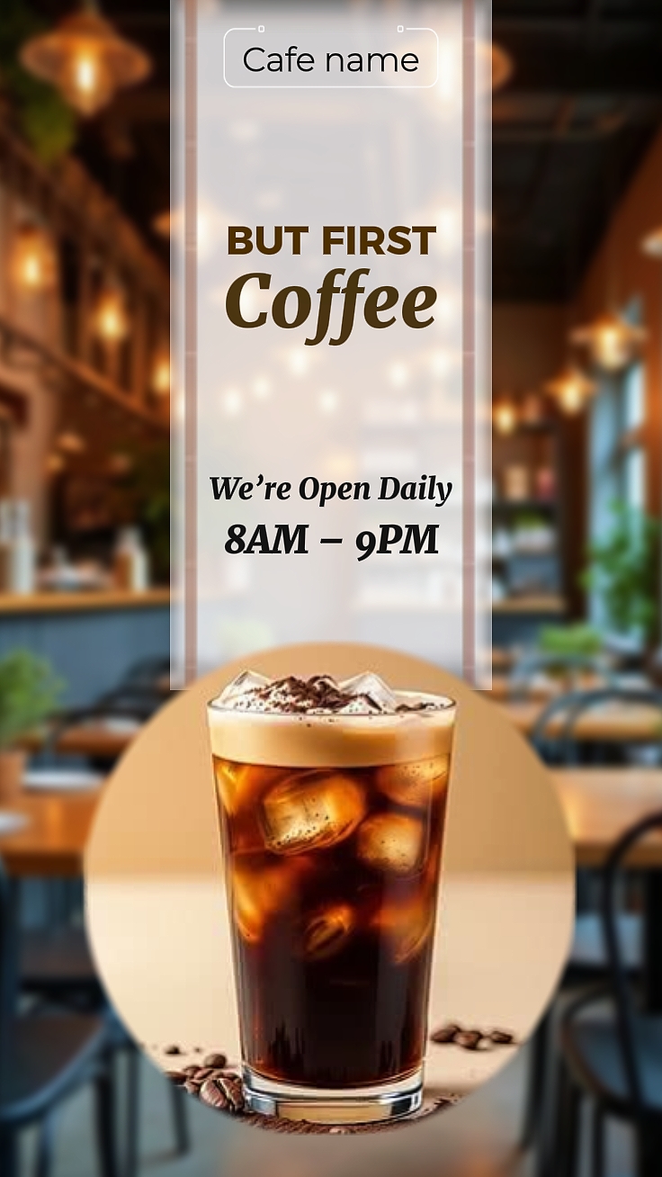 Anuncios de cafetería