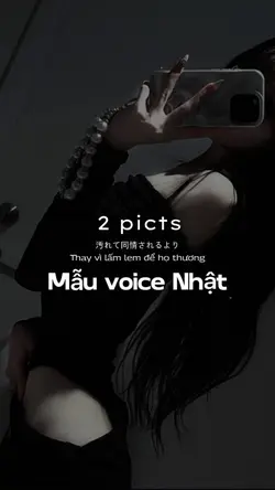 Mẫu voice Nhật