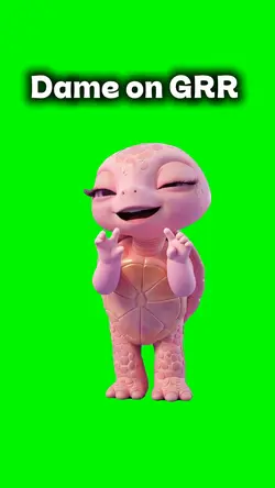 Dame on GRR Turtle