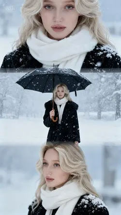 Winter photoshoot