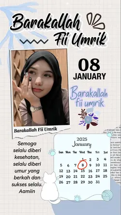 8 JANUARY MILAD 2025
