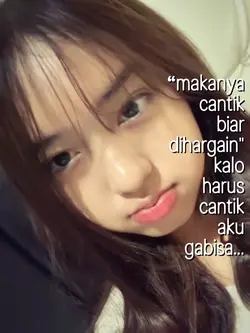 maaf klo cantik aku