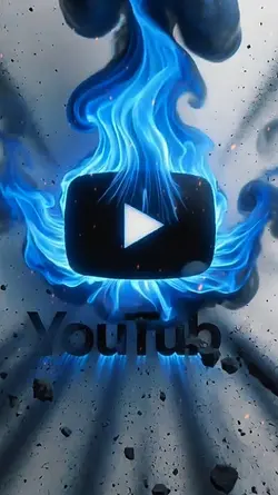 YouTube Blue Flame