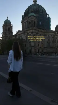 Glaub sie einfach