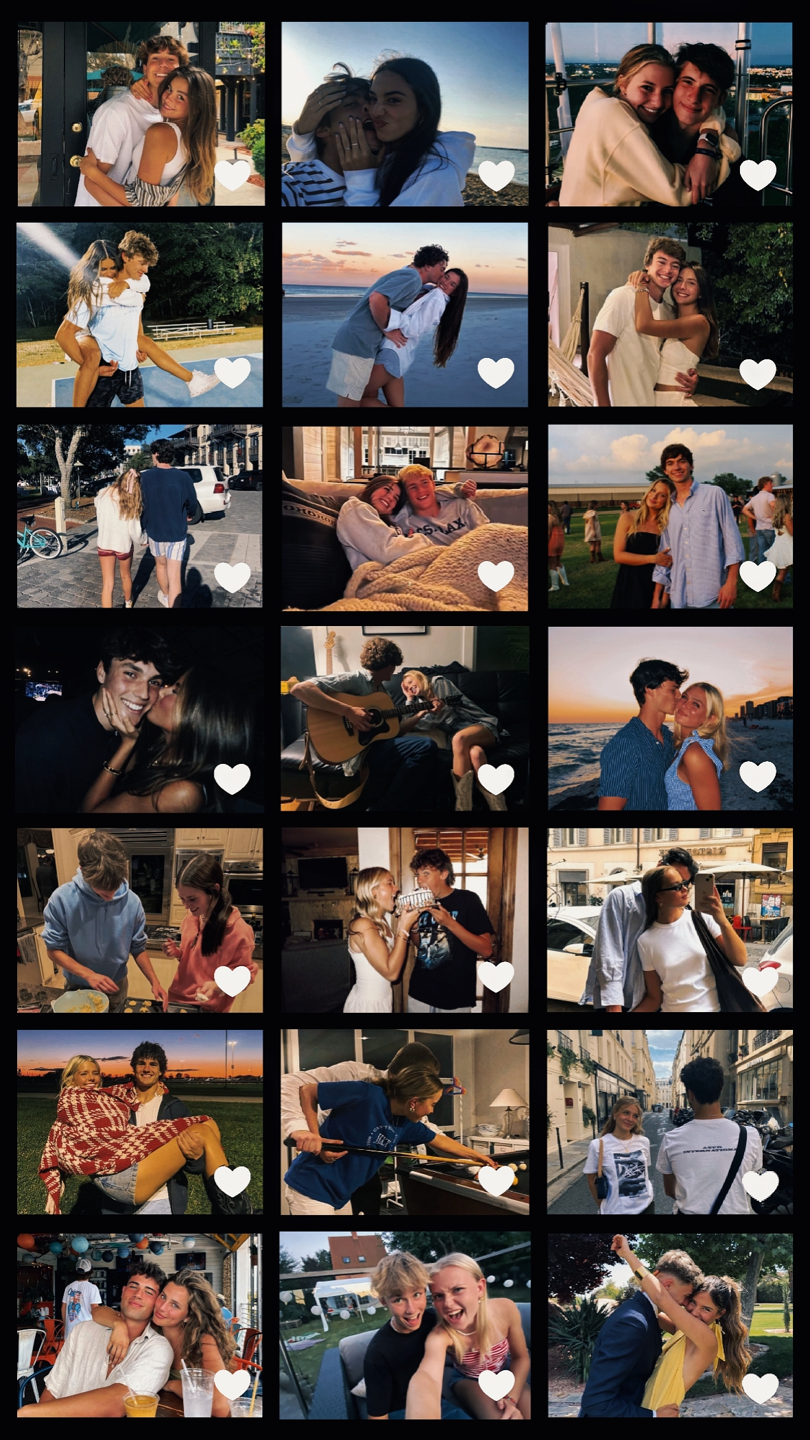AMOR EM CADA QUADRO