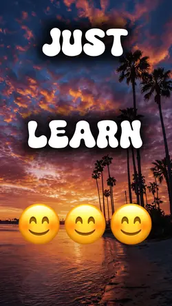 Just Learn 😊😊