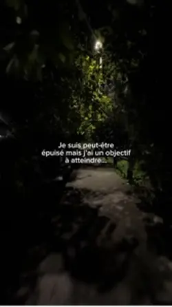 J’ai un objectif… 