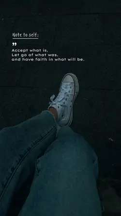 note to self