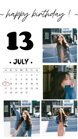 hbd 13 July