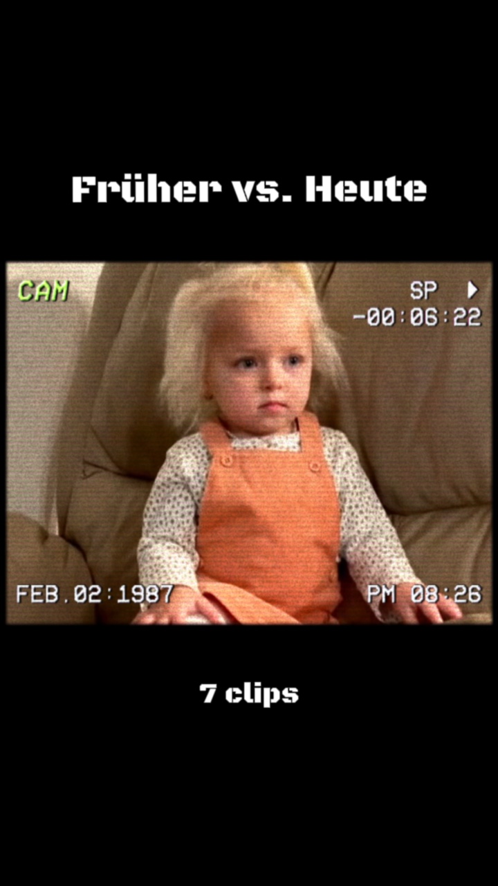 Früher vs. heute