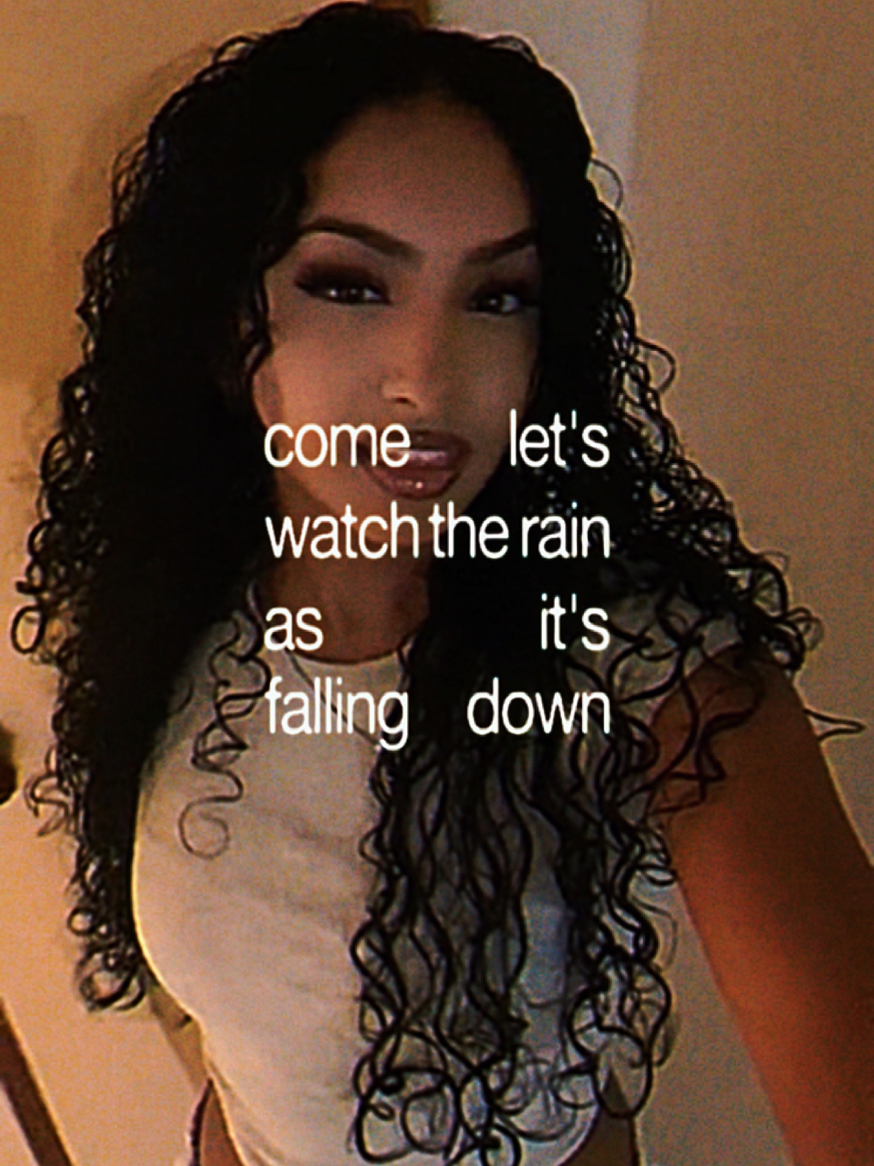 Vamos assistir a chuva 